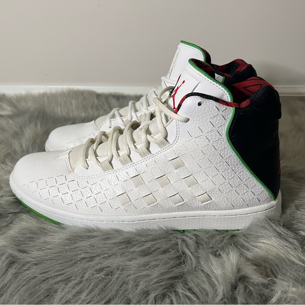 Nike Air Jordan Illusion Premium ‘White Green Pulse’ Shoes Mens size 13